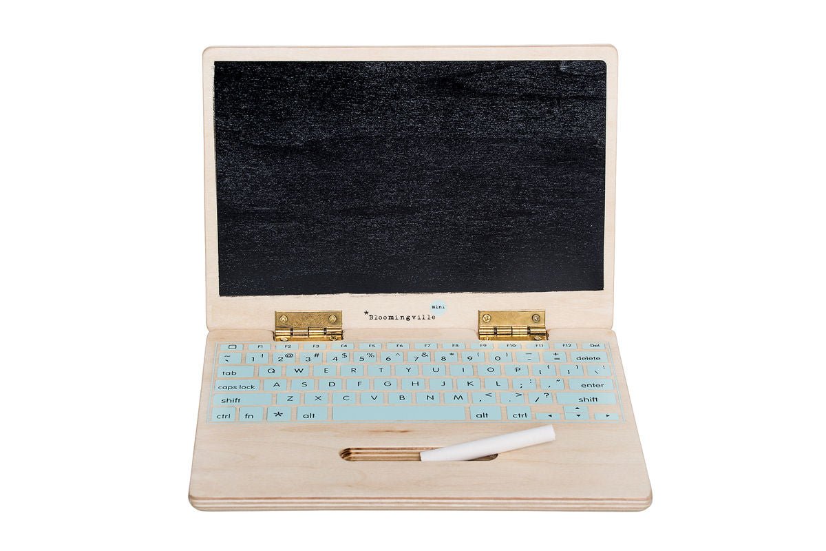 Kinder Spielzeug-Computer Elani Kreatives Holzspielzeug mit Tafel