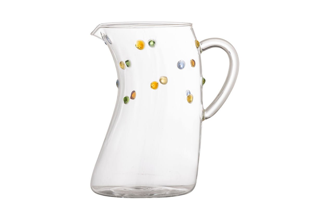 Krug Lumos – Mundgeblasenes Glas mit farbigen Akzenten