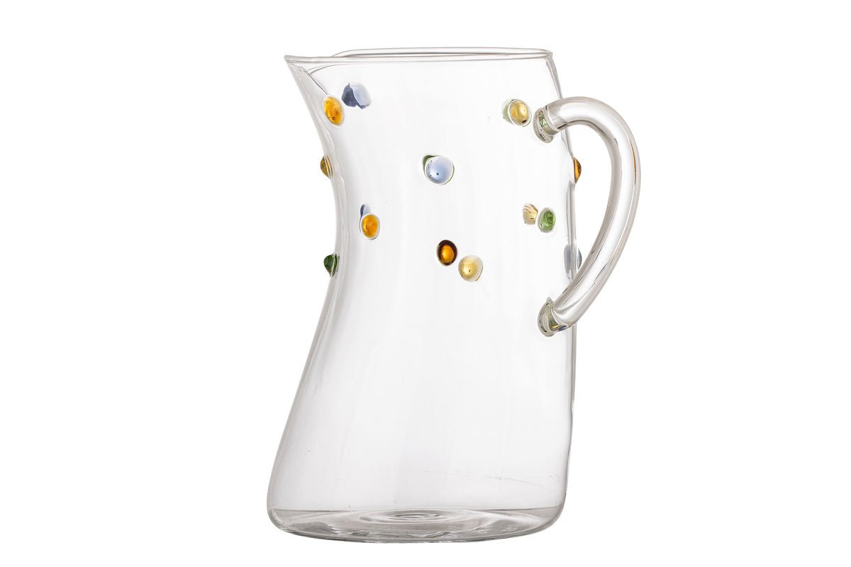 Krug Lumos – Mundgeblasenes Glas mit farbigen Akzenten