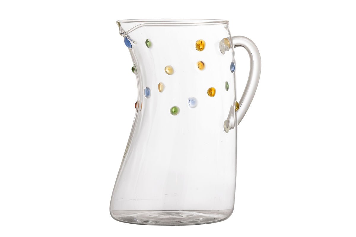 Krug Lumos – Mundgeblasenes Glas mit farbigen Akzenten