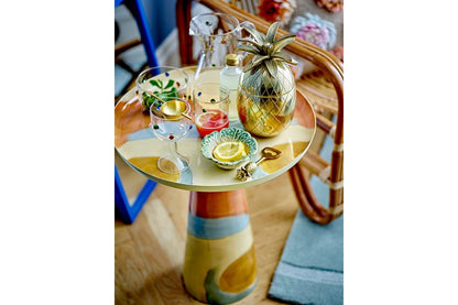 Krug Lumos – Mundgeblasenes Glas mit farbigen Akzenten