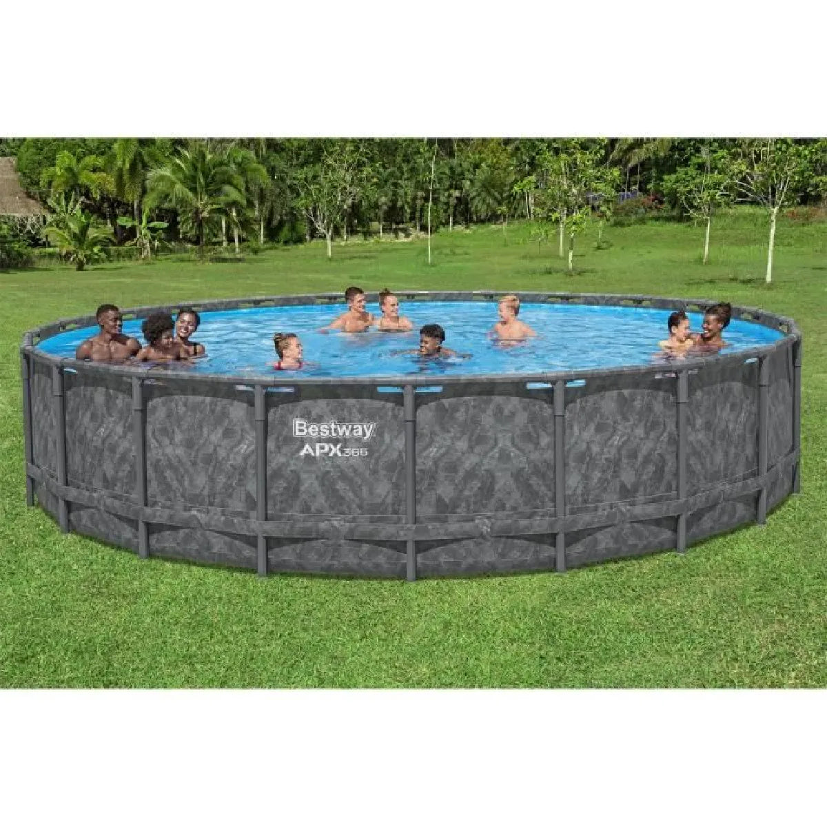 Bestway APX 365 Piscina Tubular Redonda 6.71 x 1.32 m