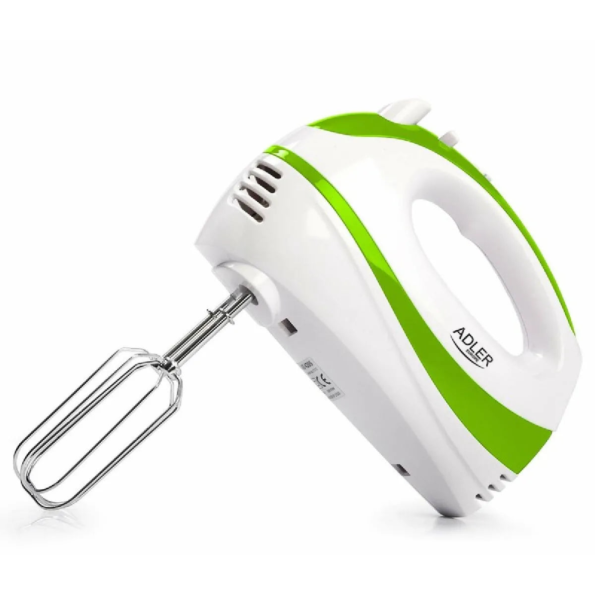 Adler AD 4205g Batidor Eléctrico 300W 5 Velocidades Blanco/Verde
