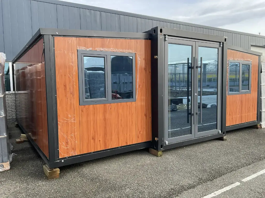 Greenland Mobile Einheit Containermodul – Modulare Wohnlösung Komplett 25 m²