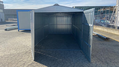 Zinkierte Metallbox 6 Meter – Leicht, funktional, schnell montierbar für Lager