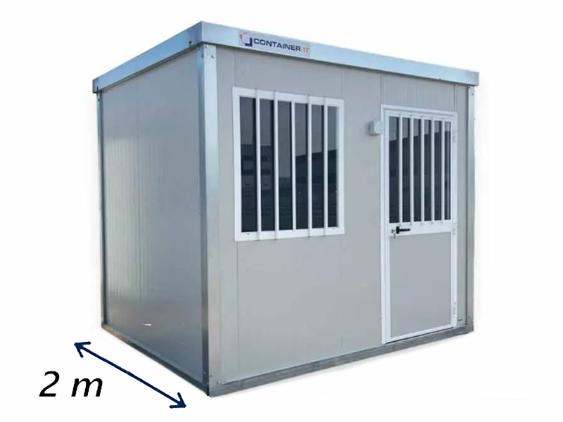 Box Prefabbricati Open Space 3 m H 240 cm L 200 cm Modulares Vorfertigbauteil