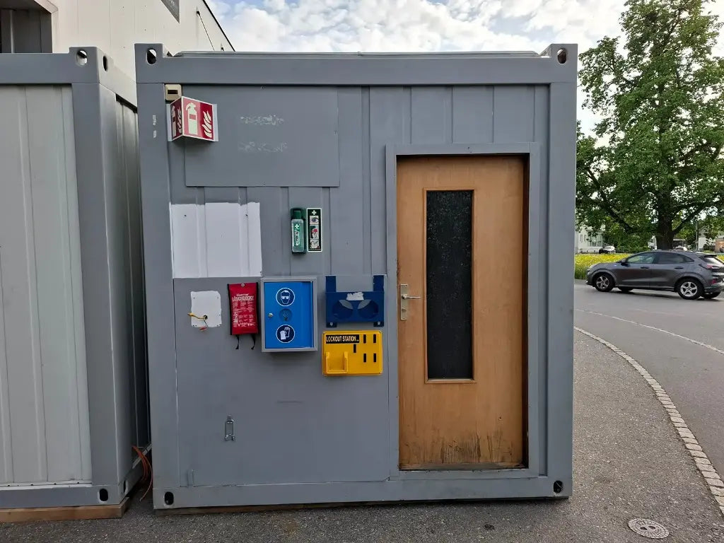 Widmer Modulare BürocontainerGebraucht 6,06 m Länge 2,22 kg Gewicht