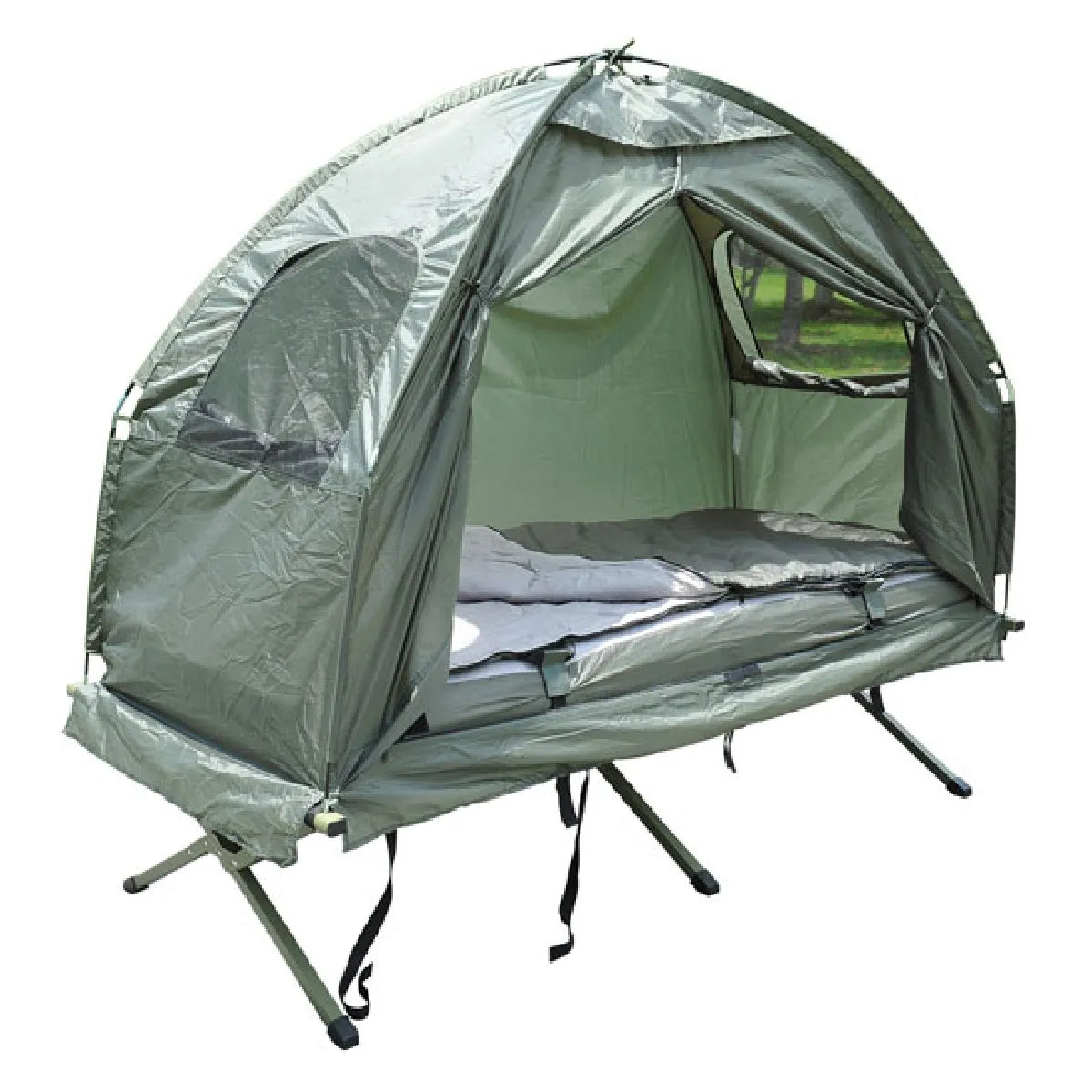 BCELEC Lit De Camp Avec Tente Et Sac De Couchage