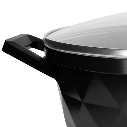 Batterie Marmites Aluminium Cheffinger Noir MKR00011346561