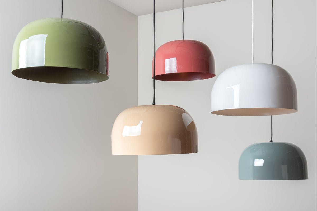 Luxus Pendellampe Oslo Modernes Design Steingrau