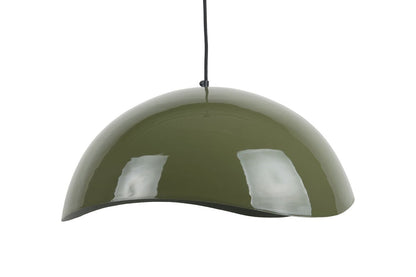 Luxusbetten24 Berlin Pendelleuchte Modern Waldgrün Elegantes Licht Raumbeleuchtung