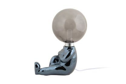Tischlampe Antman Sitzend Designlampe Hochglanz Beschichtet LED