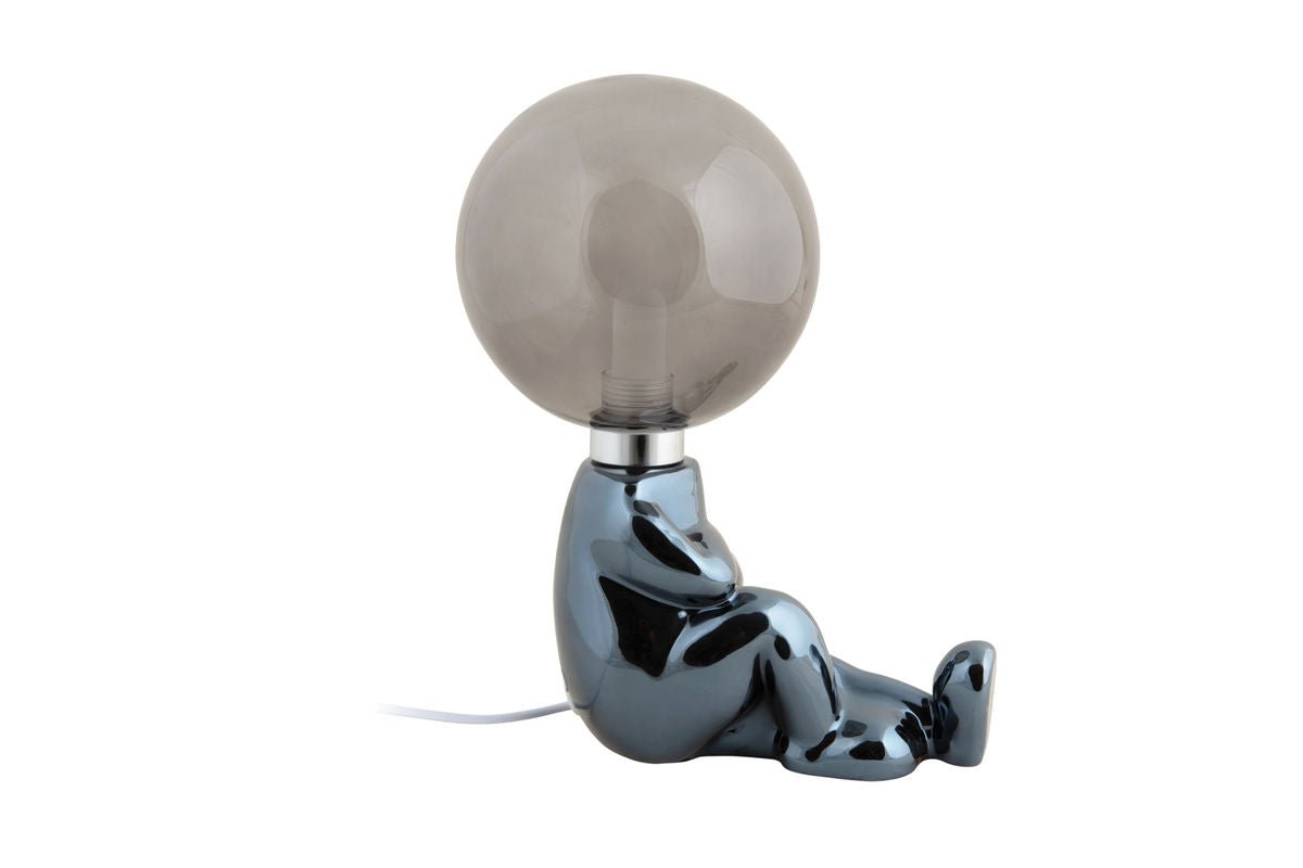 Tischlampe Antman Sitzend Designlampe Hochglanz Beschichtet LED