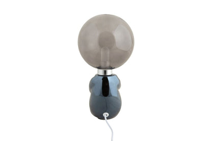 Tischlampe Antman Sitzend Designlampe Hochglanz Beschichtet LED