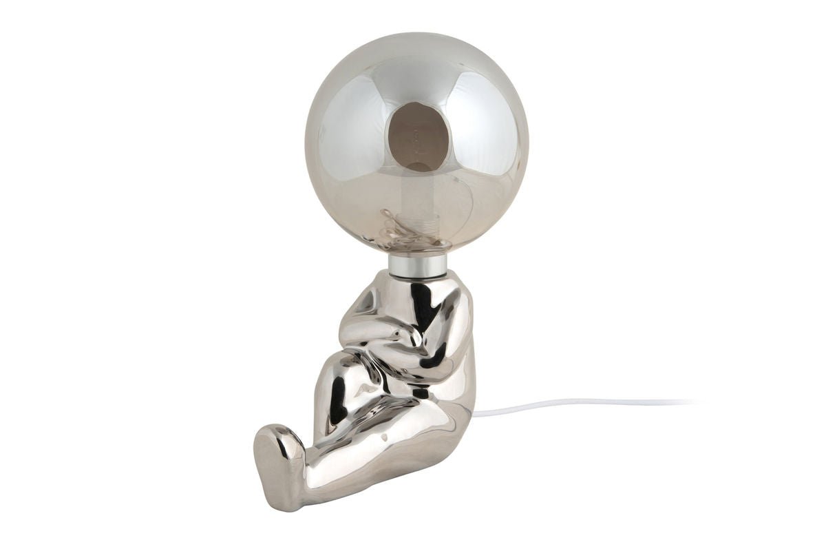 Tischlampe Antman Sitzend Designlampe Hochglanz Beschichtet LED