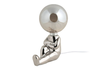 Tischlampe Antman Sitzend Designlampe Hochglanz Beschichtet LED