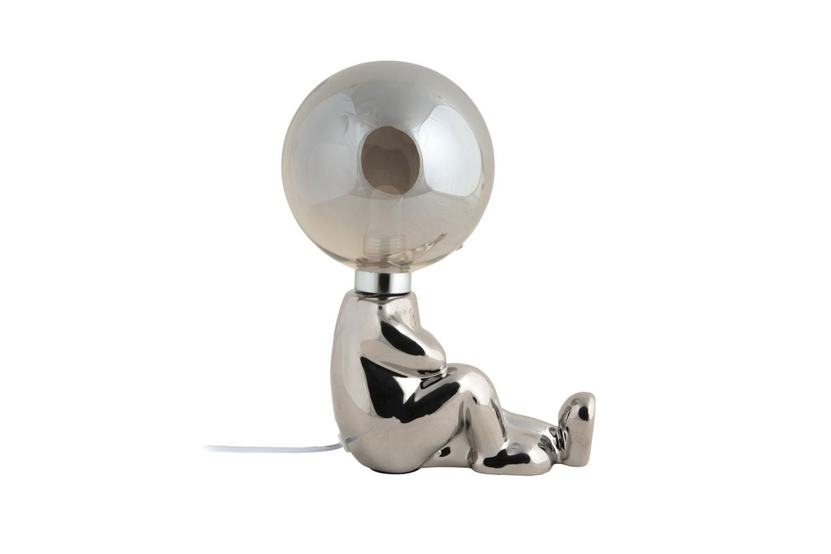 Tischlampe Antman Sitzend Designlampe Hochglanz Beschichtet LED