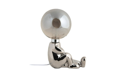 Tischlampe Antman Sitzend Designlampe Hochglanz Beschichtet LED