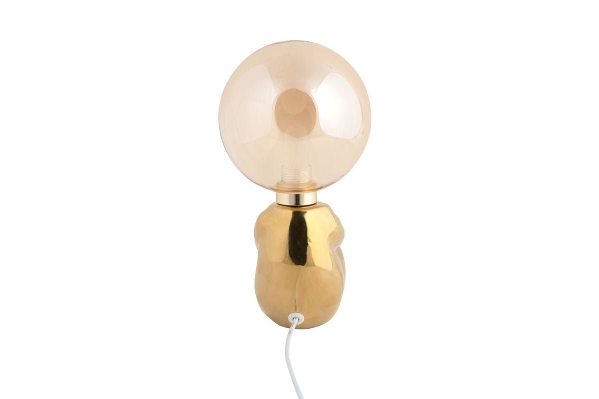 Tischlampe Antman Sitzend Designlampe Hochglanz Beschichtet LED