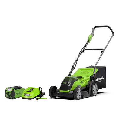 Greenworks Cortacésped a Batería 40 V 35 cm 40 L