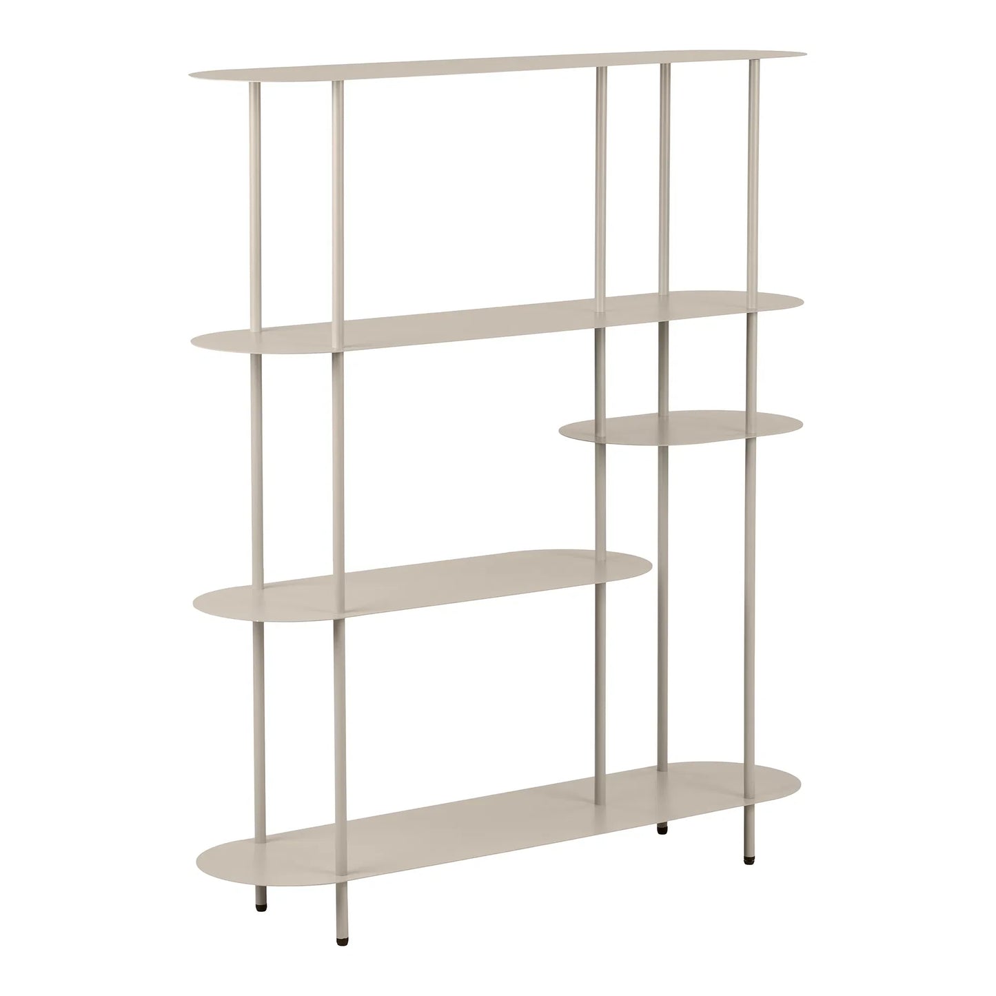 Velsira Standregal Aus Metall In Sandfarbe – Robust Und Stilvoll