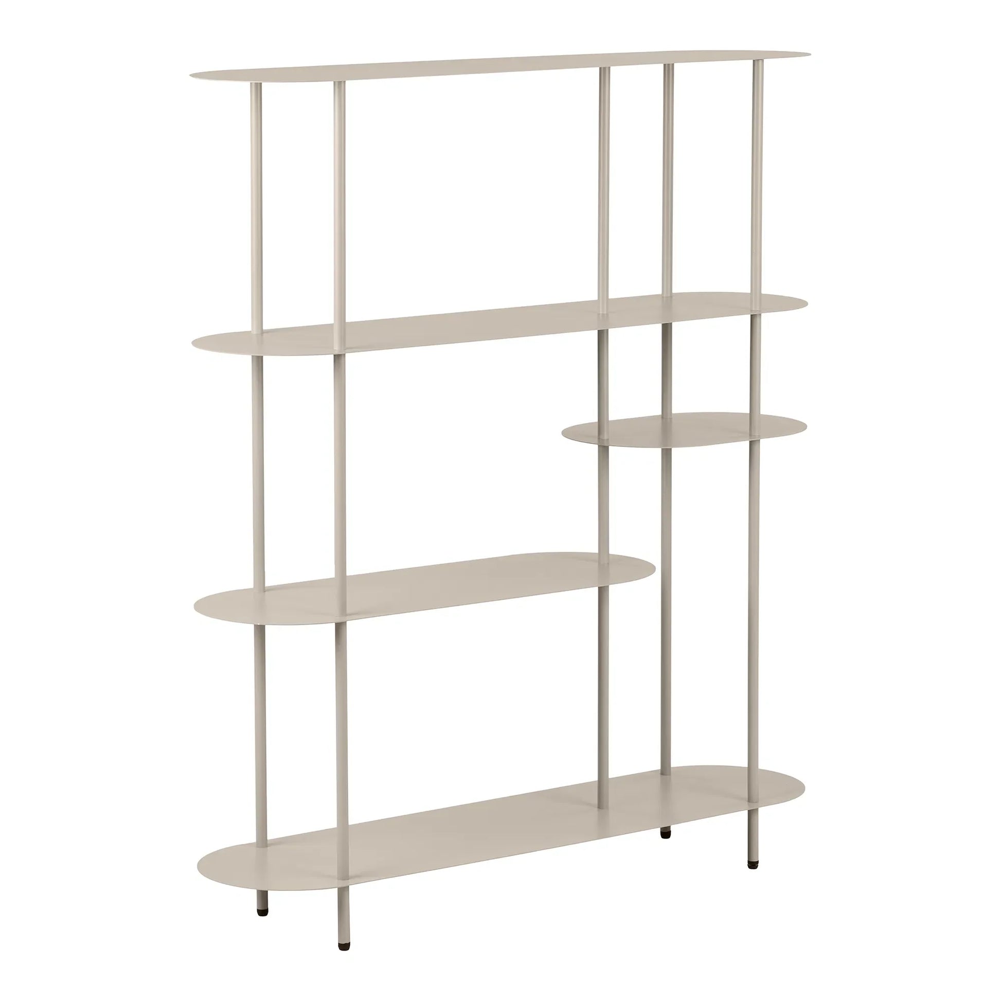 Velsira Standregal Aus Metall In Sandfarbe – Robust Und Stilvoll
