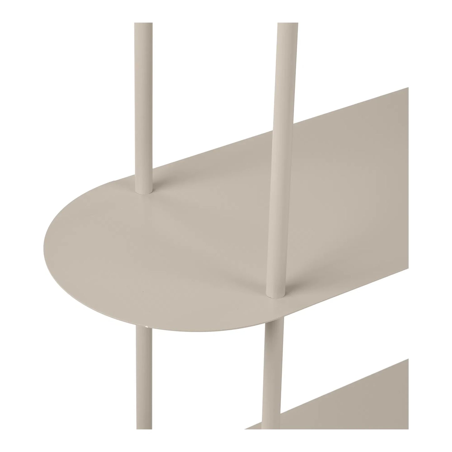 Velsira Standregal Aus Metall In Sandfarbe – Robust Und Stilvoll