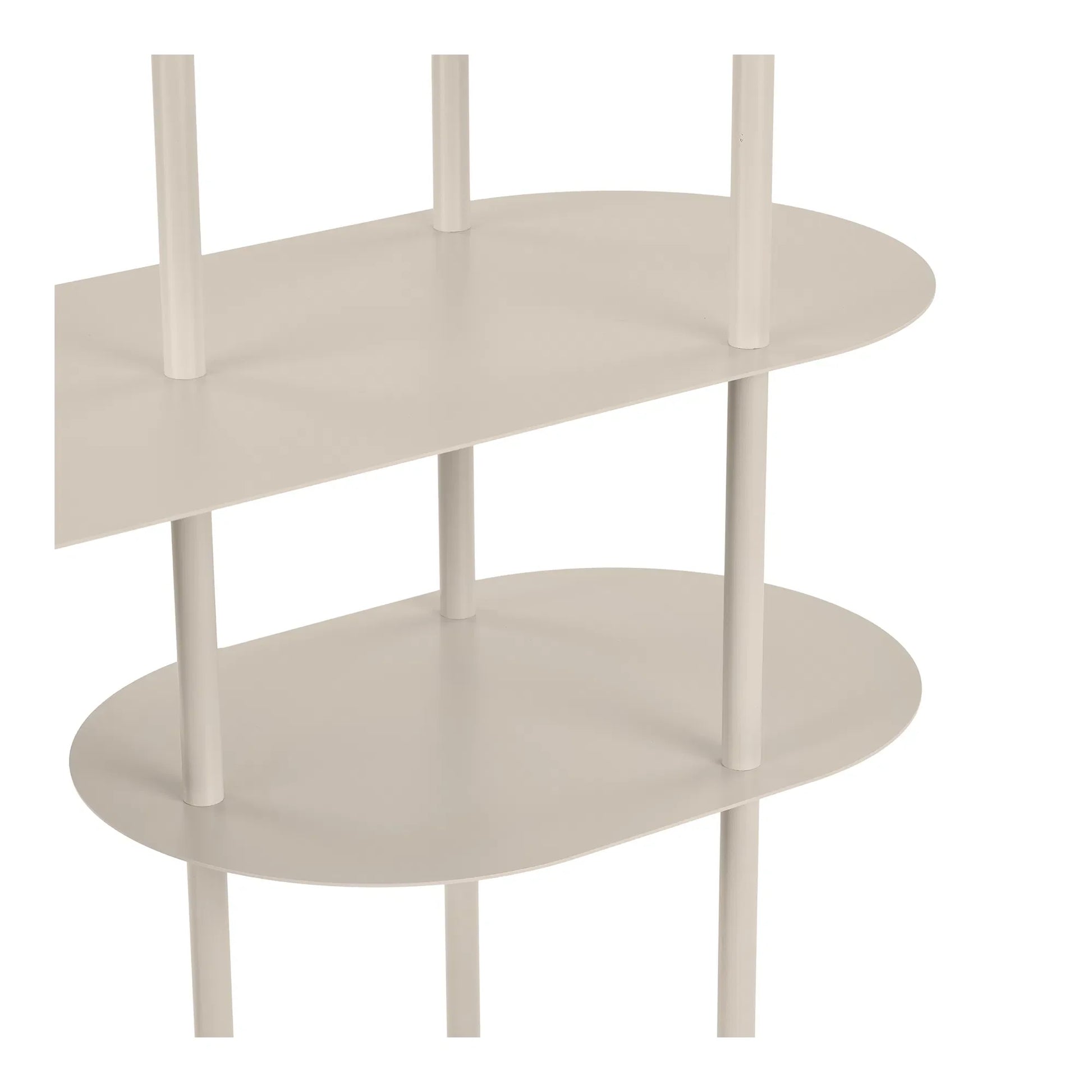 Velsira Standregal Aus Metall In Sandfarbe – Robust Und Stilvoll