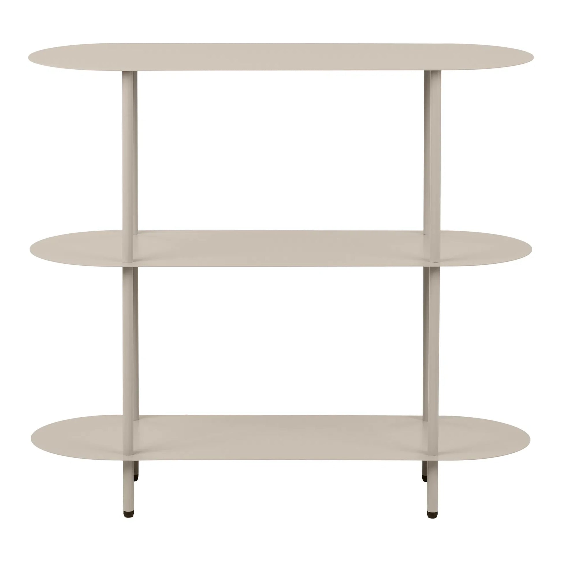 Standregal Kaldora – aus Metall in Sandfarbe