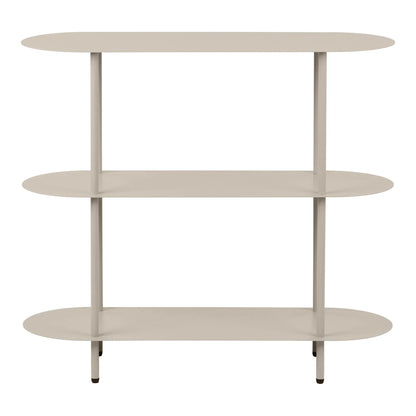 Standregal Kaldora – aus Metall in Sandfarbe