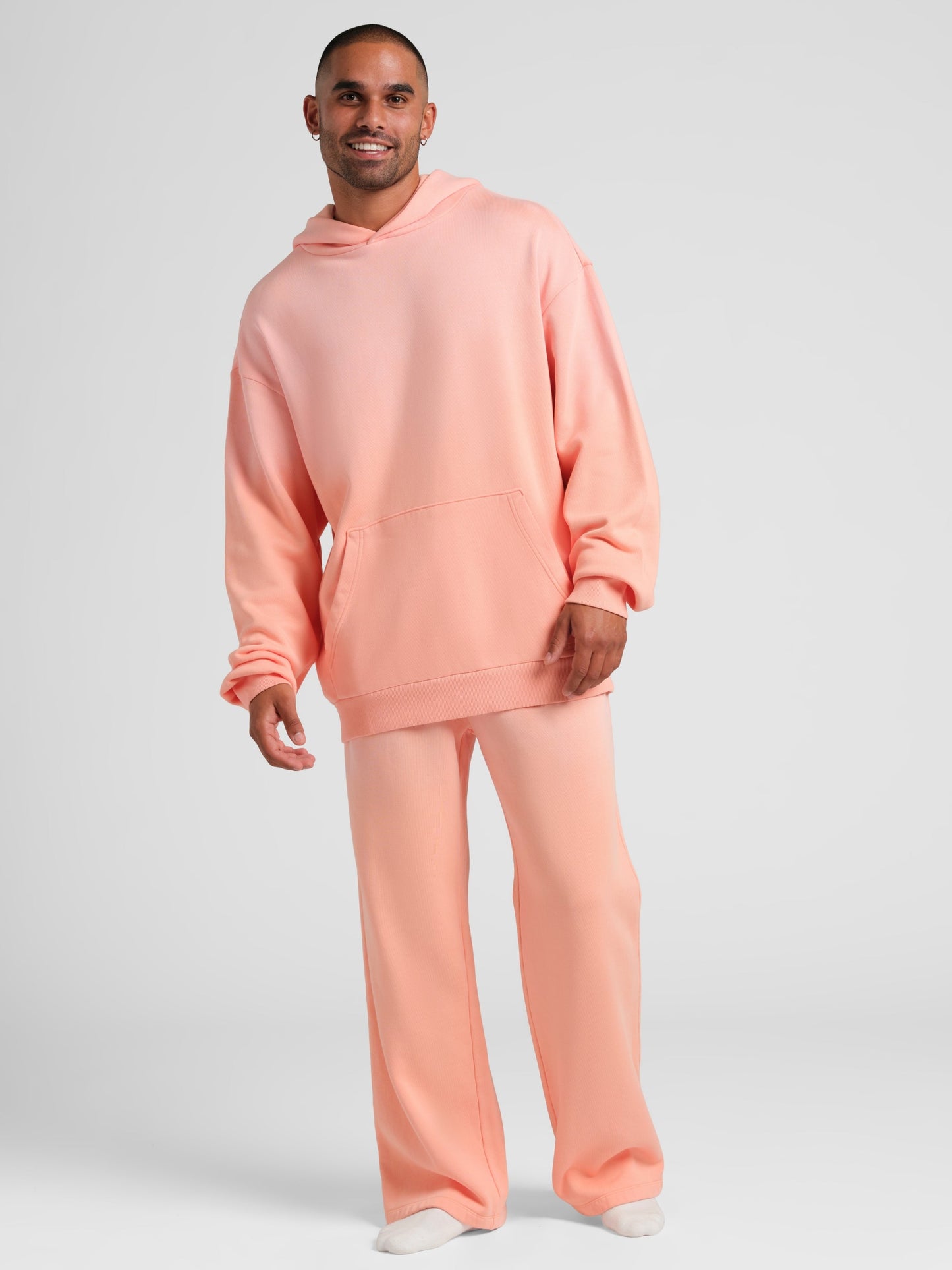 Comfrt Sunwashed Hoodie 100% Baumwolle Oversized Garment Dyed Sommer