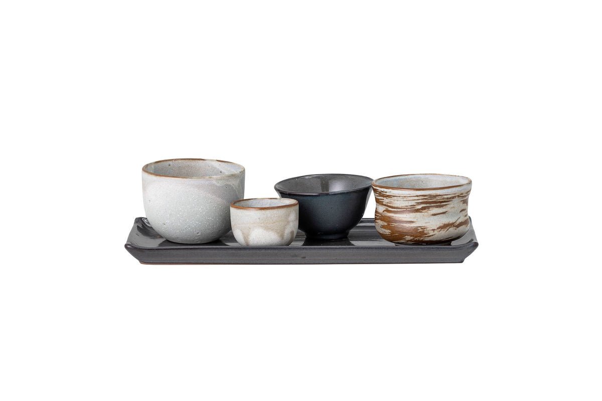 Schüssel-Set Sushi Morimoto 5er Set aus Steingut