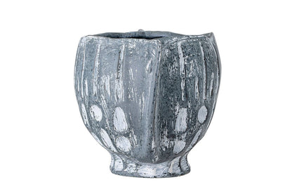 Luxusbetten24 Skara Blumentopf – Nordisches Design Blau