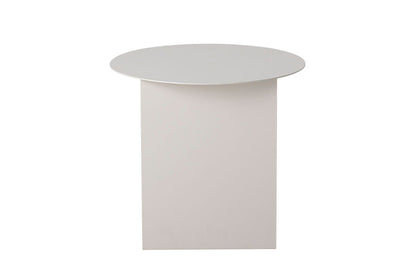 Luxusbetten24 Niko Beistelltisch, Minimalistisches Design, Beige, Wohnzimmer