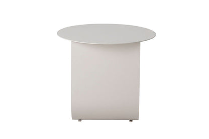 Luxusbetten24 Niko Beistelltisch, Minimalistisches Design, Beige, Wohnzimmer