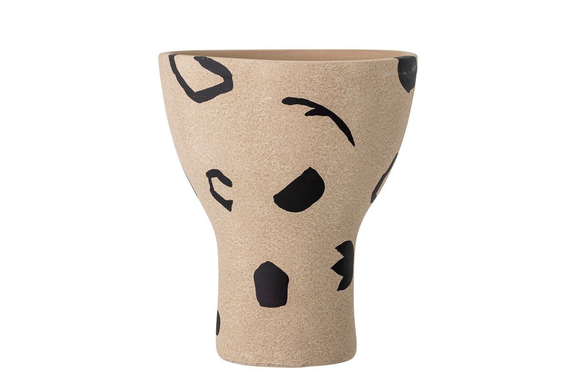Dekorative Vase "Nature Hippster" - Braune Terrakottavase