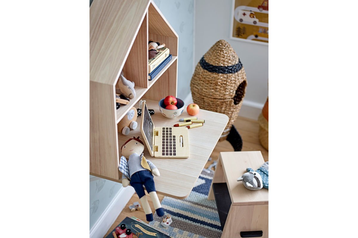 Luxusbetten24 Nina Kinderhocker Buchenholz Holzdesign für Bad und Küche