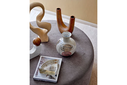 Luxusbetten24 Fineline Vase aus Steingut Design