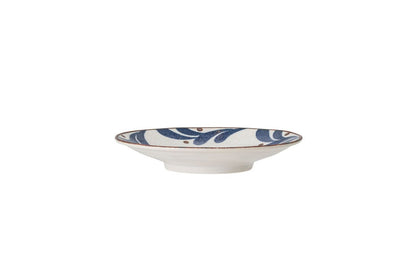 Luxusbetten24 Corae Teller aus Porzellan, Blau