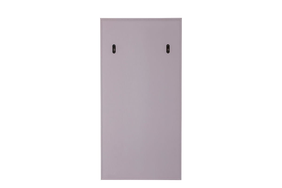 Luxusbetten24 Wandschrank Lana Violett Holz Kabinett mit Messinggriff Musterfront