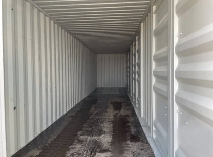 Contenedores Ejido Contenitore High Cube 40ft 3 Porte Bianco