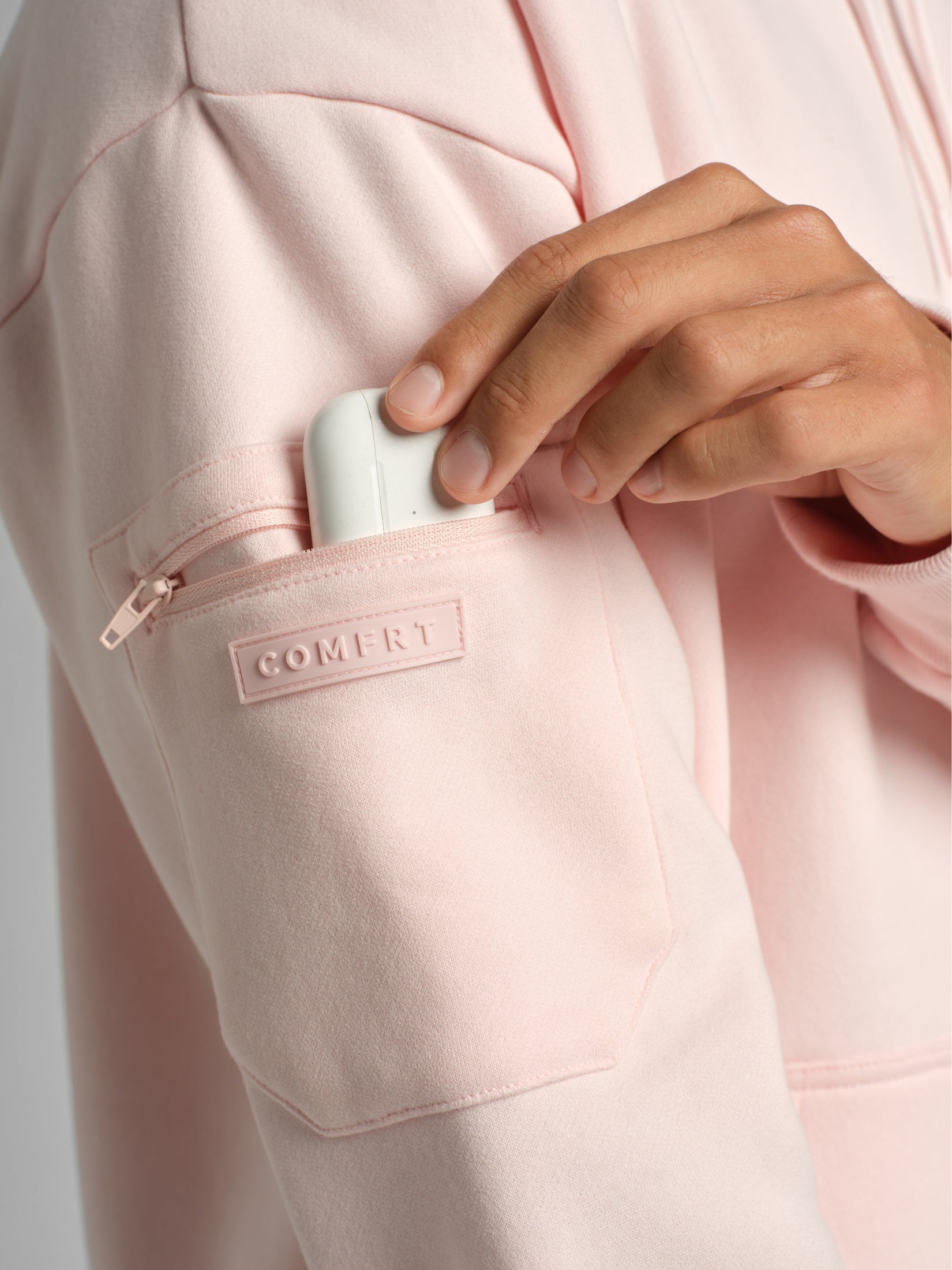 Comfrt Airplane Mode Travel Hoodie Heavyweight Fleece