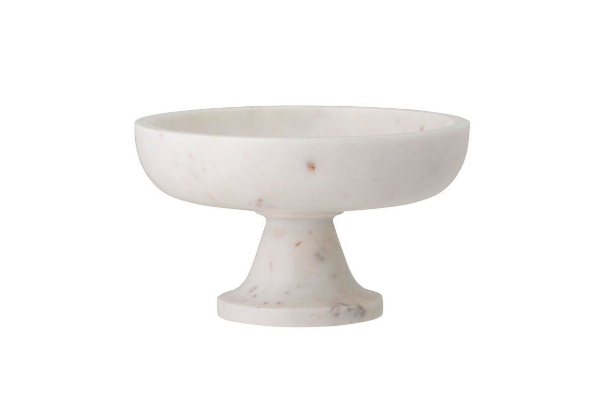 Erin Schüssel – Weißer Marmor mit Elegantem Stand