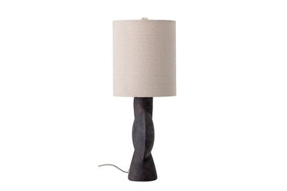 Savage Tischlampe Matt Schwarz Terrakotta Design Modern Leuchte