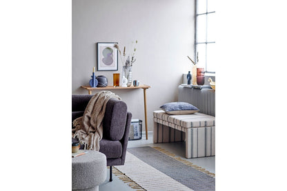 Luxusbetten24 Cloudy Glasvase - Elegante Dekorationsvase für Wohnraum und Badezimmer