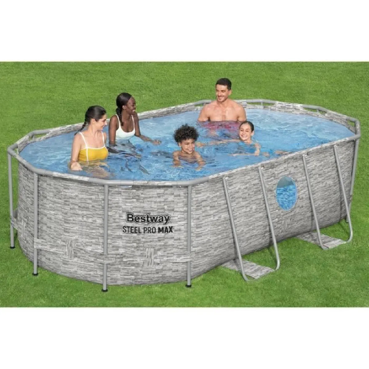 Bestway Steel Pro MAX Piscina Tubular Ovale 427x250x100 cm