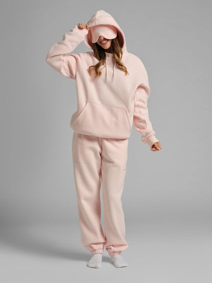 Comfrt Airplane Mode Travel Hoodie mit integrierter Augenmaske