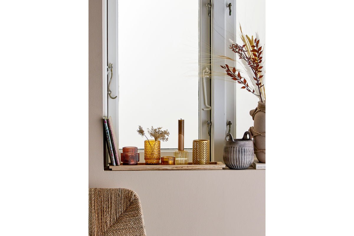 Luxusbetten24 Brown Parade Teelichthalter Set 5‑teilig Braun