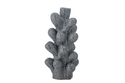 Luxusbetten24 Corale Cliff Keramik Vase Grau