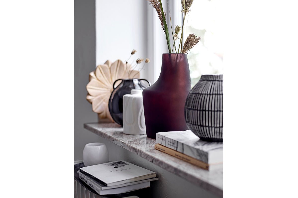 Luxusbetten24 Calma Schale Marmor Sandfarbe Elegant Design, Naturton